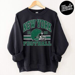 New York Football Retro Style Crewneck Sweatshirt 159